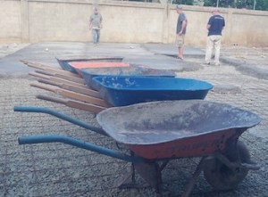 wheelbarrows